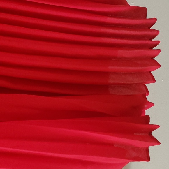 Red Ruffle Dress - Picture 8 of 13